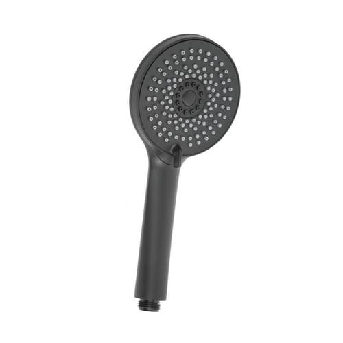 Doccetta Doccia 3 Getti Ermes Metaf Nero Matt Ø 110 mm - 3