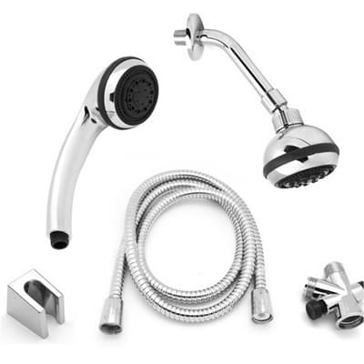 Kit Doccetta + Soffione Doccia Modello 13502 Dh Cromo - 3