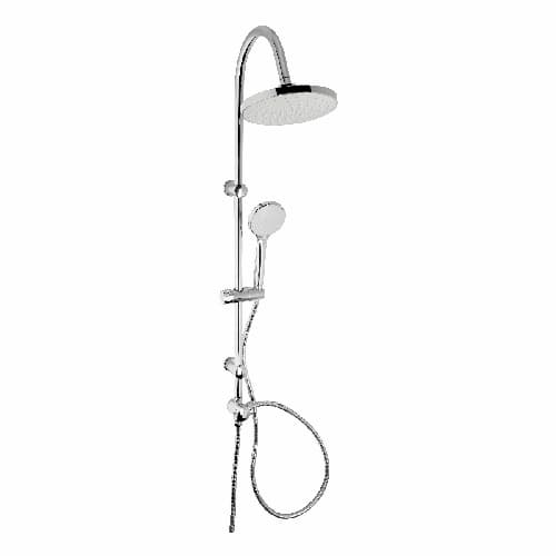 Saliscendi Combinato Acciaio ABS Voyager Metaf Cromo - 2
