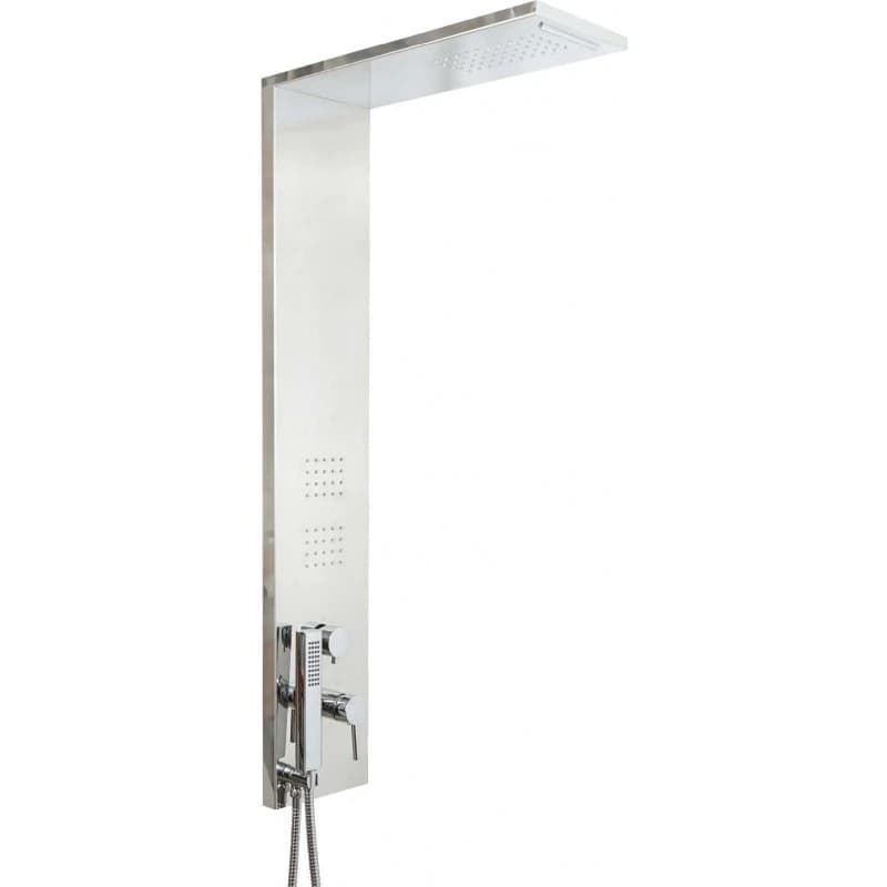 Parete Attrezzata Multifunzione Mod Trend Metaf INOX Lucido - 4