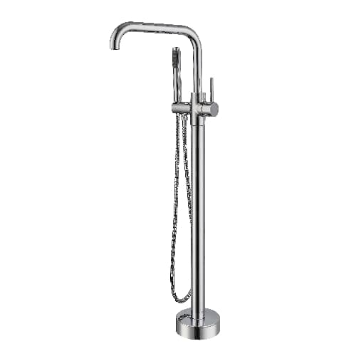 Rubinetto Miscelatore Monocomando per Vasca Modello Petrarca Dhimp Cromo - 3