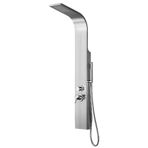 Parete Attrezzata Multifunzione Mod Maiorca Dh Acciaio INOX Spazzolato - 2
