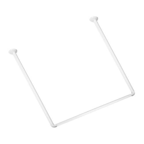 Bastone per Doccia a 3 Lati Dh Cm 80 a 80 a 80 - 3