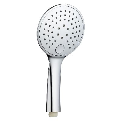 Doccetta Doccia Anticalcare 3 Getti con Selettore a Pulsante Damas Cromo - 2