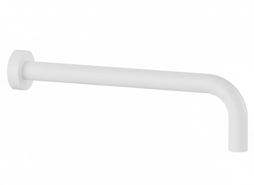 Braccio Doccia Tondo Bianco Opaco 40 cm Remer - 2
