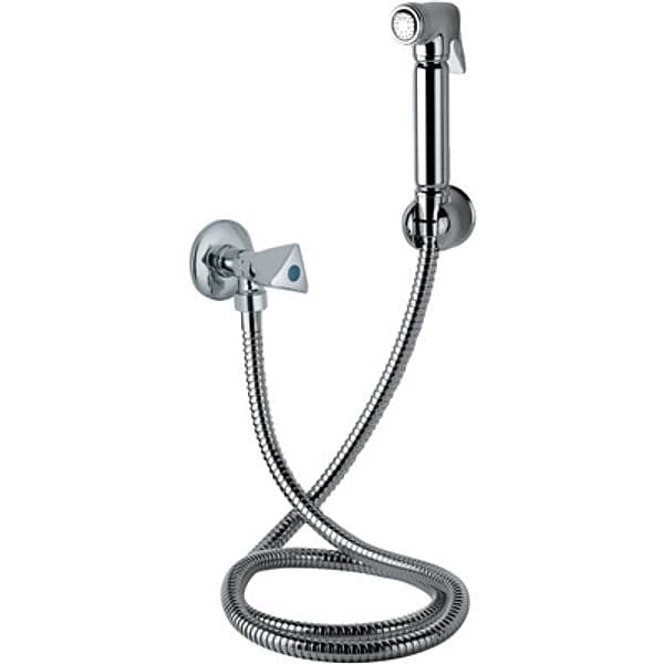 Set Doccia Pulsante Maniglia 3 Punte Maria Cromo - 3