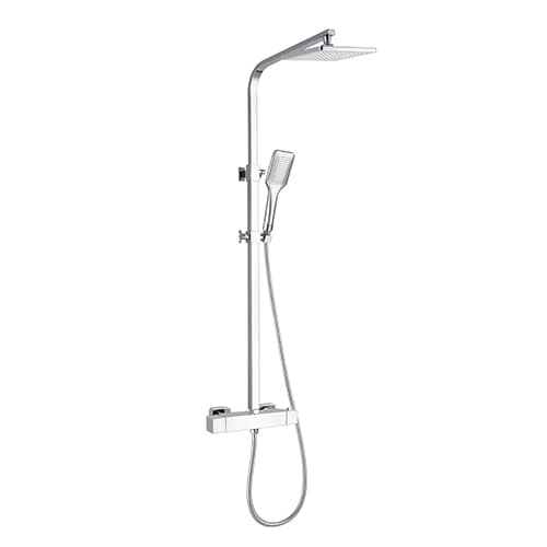 Colonna Doccia Piras con Rubinetto Miscelatore Termostatico Dh Cromo - 3