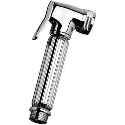 Doccetta Doccia a Pulsante Shut Off in Ottone Lux Cromo Remer - 3