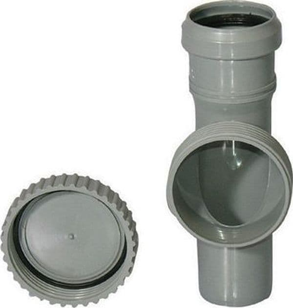 Ispezione PP Htre con Tappo Tondo Filettato Valsir Ø 125 - 3
