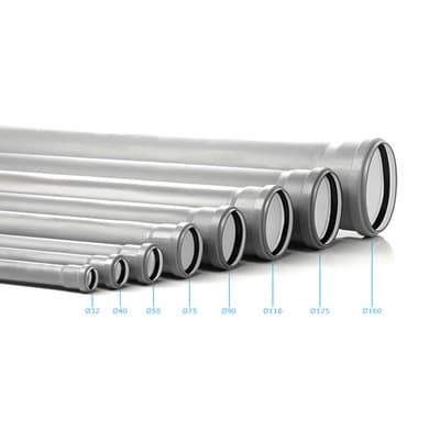 Tubo Htem 1 Bicchiere PP3 Valsir Ø 50 Lungh 250 - 3