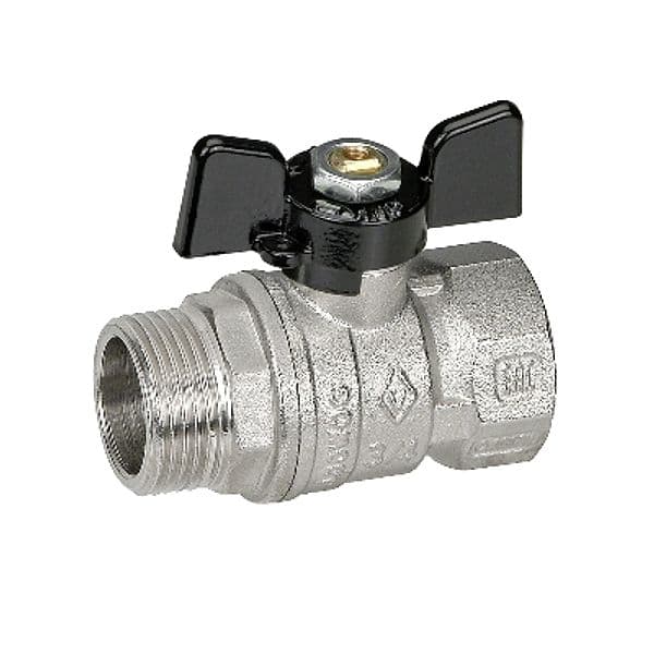 Valvola a Sfera MF con Farfalla Faidf 1/2 DN 15 F - 2
