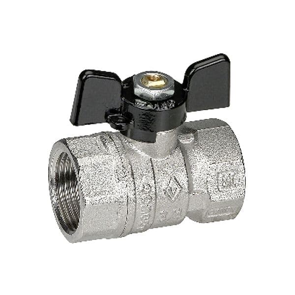Valvola a Sfera FF con Farfalla Faidf 3/4 DN 20 F - 3