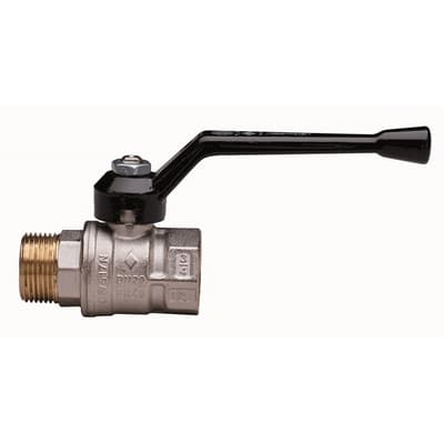Valvola a Sfera a Passaggio Totale Filettatura MF Rb ¾ DN 20 354 R1501 a 05 - 2
