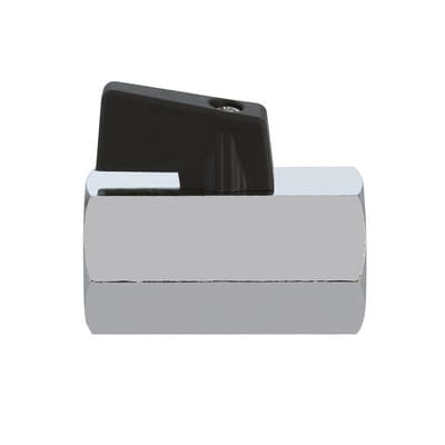 Rubinetto a Sfera Femmina con Levetta Nera Fiv ¼ DN 8 PN 10 - 2