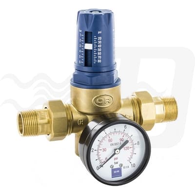 Riduttore di Pressione a Membrana Twist PN 25 C Manometro 354 a 1893 a 04 - 2