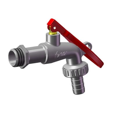 Rubinetto Portagomma Lucchettabile Bugat ½'' DN 10 PN 16 - 2