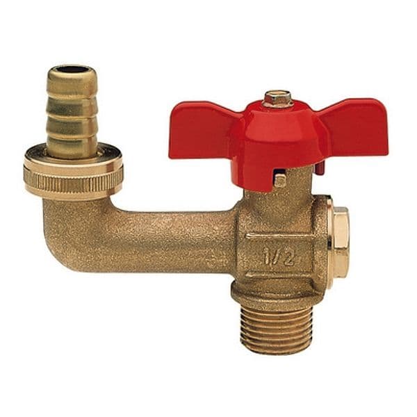 Rubinetto Portagomma a Sfera per Giardino Itap 3/4 (DN 20) 15 Bar 217.5PSI