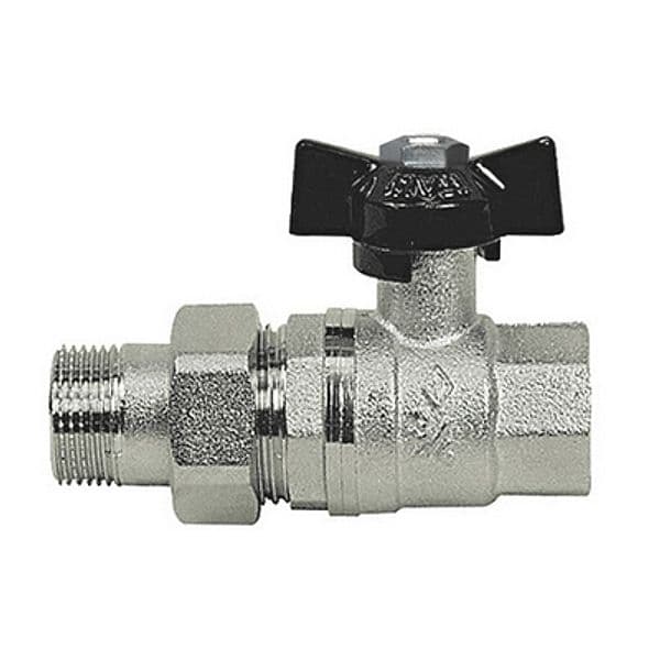 Valvola a Sfera MF con Bocchettone a Farfalla Bugat 1 DN 25 PN 40 – Bugatti