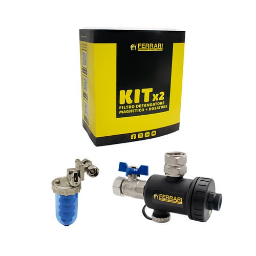 Kit Magblack 2 Filtro Defangatore e Dosatore di Polifosfati Ferra - 3