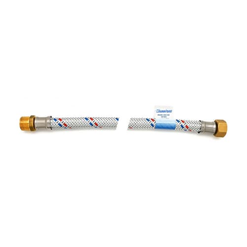 Flessibile Antivibrante in Acciaio Zincato MF 100 cm Dh 351 F5100 a 06 - 2