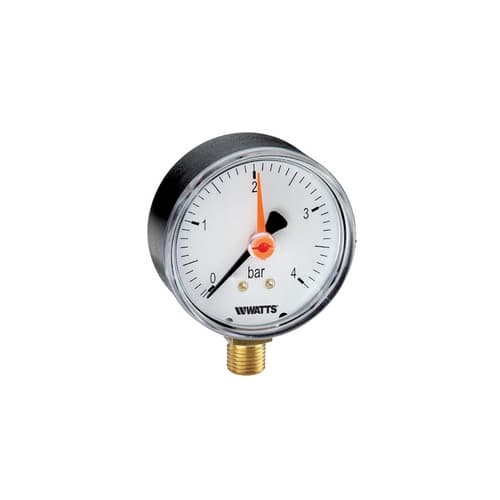 Manometro ad Attacco Radiale M1 ABS Watts M1 ABS 63 25 Bar G¼b - 2