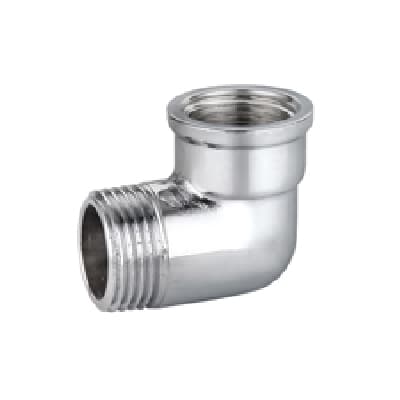 Gomito a 90 ° MF in Ottone Cromo Ibp 10 Pezzi 343 BM8092 a 03 - 3