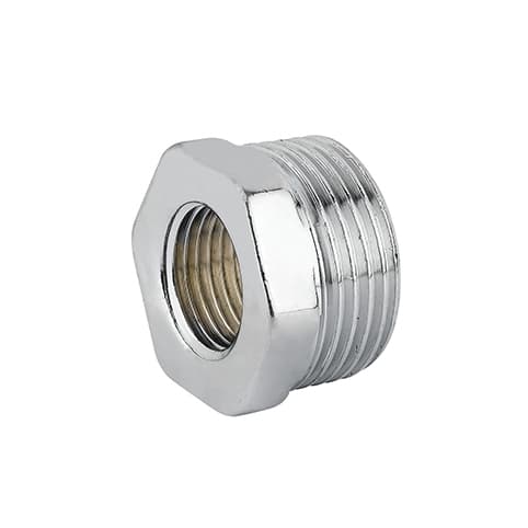 Riduzione Esagonale MF Ottone Cromo Caval 1 x ? 10 Pezzi - 2