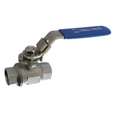 Valvola a Sfera FF con Leva Acciaio INOX Dh 342 A910 a 04 - 2