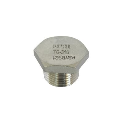 Tappo Maschio Acciaio INOX Ikaro 342 A290 a 03 - 3