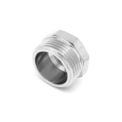 Tappo Maschio in Ottone Cromo Ibp 10 Pezzi 343 B8292 a 05 - 3