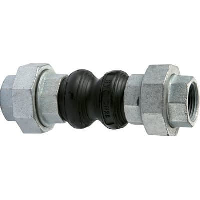 Giunto in Gomma Antivibrante Filettato F Atusa DN 50 2 L 200 - 3