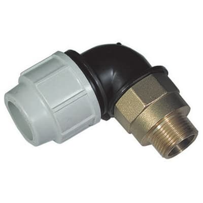 Gomito a 90 ° di Transazione in Ottone Plasson 1 x 40 - 3