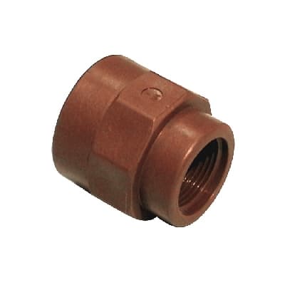 Manicotto Ridotto in PP Marrone Bucch 1 x ¾ - 3