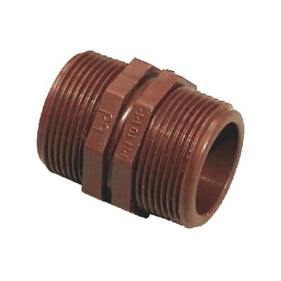 Nipple Doppio in PP Marrone Bucch 1 - 2