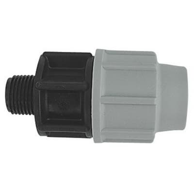 Raccordo Maschio Plasson per Tubo Polietilene 2 x 50 - 3