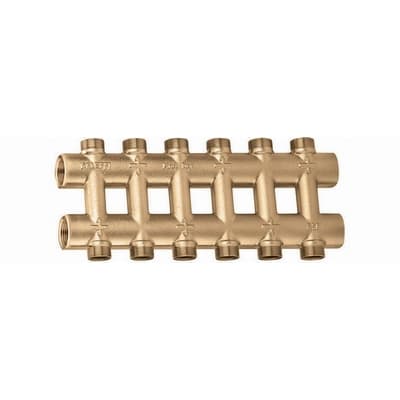 Collettore Complanare Fuso Monoblocco Calef ¾ 4+4 Deriv - 3