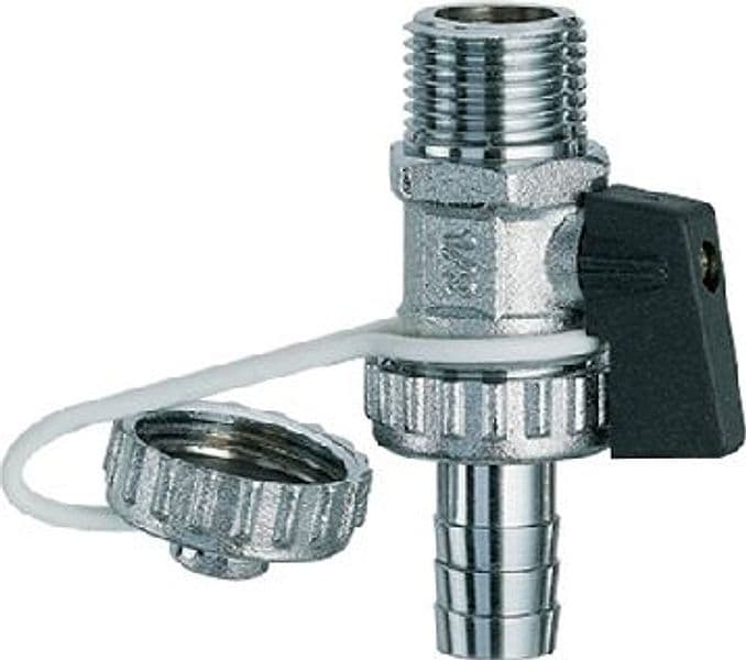 Rubinetto di Scarico Caldaia Cromato Far