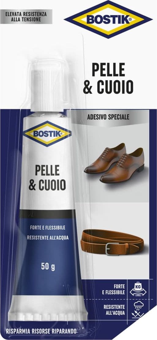 Bostik Pelle Cuoio 50 g 3 Pezzi - 2