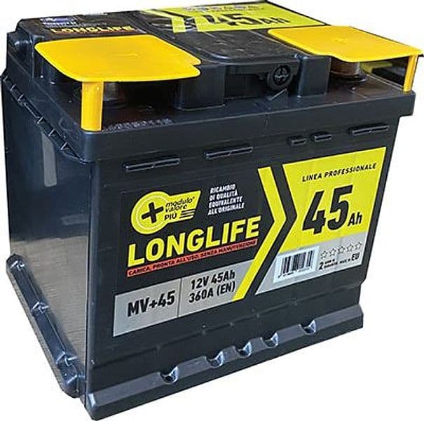 Batteria Auto Modulo Valore con Ah 45 Dx Spunto 360A 207 x 175 mm H 190 mm - 2