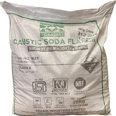 Soda Caustica Scaglie 25 kg - 2