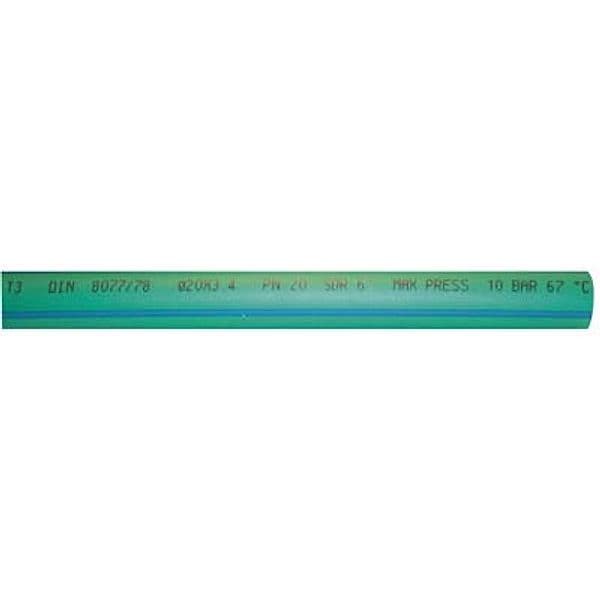 Tubo Ppr a Saldare Verde PN20 3 m 20 x 3,4 mm 5 Pezzi - 2