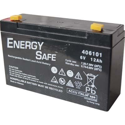 Batteria Pompa Serena Italdifra Ah 12 N° 10 6 V - 2