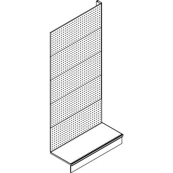 Estensione Scaffale a Parete Market 100 cm 215 cm - 2