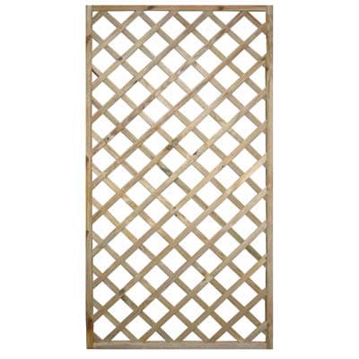 Pannello Grigliato Legno Euro 45 x 30 mm 40 x 180 cm - 2