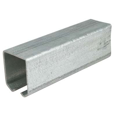Binario per Carrelli Scorrevoli 20 Omge Zincato 33,5 x 30 mm 100 kg - 2