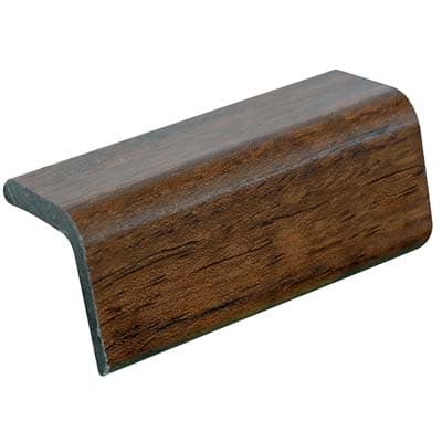 Paraspigolo Liscio Polistirene Noce Chiaro 30 x 30 mm H 2900 mm 10 Pezzi - 2