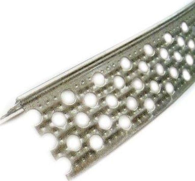 Paraspigolo Cartongesso Forato Alluminio H 30 x 30 mm 300 cm 25 Pezzi - 2
