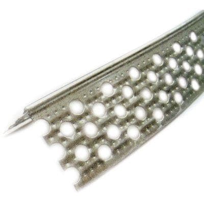 Paraspigolo Cartongesso Forato Alluminio H 30 x 30 mm 300 cm 25 Pezzi - 2