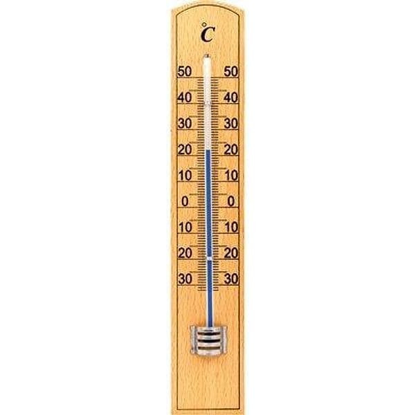 Termometro THERM30 Velamp Legno 30 con 50°C 3,4 x 20,0 cm 4 Pezzi - 6