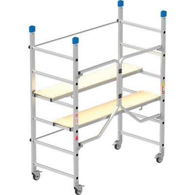 Trabattello Dinamico Marchetti Alluminio Richiudibile Cm 15526X82 H.cm 110 - 2